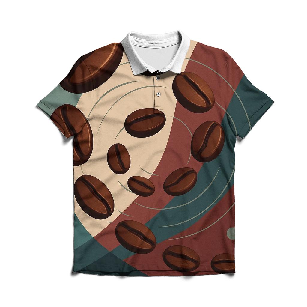 Bean Orbit Cascade custom polo shirts