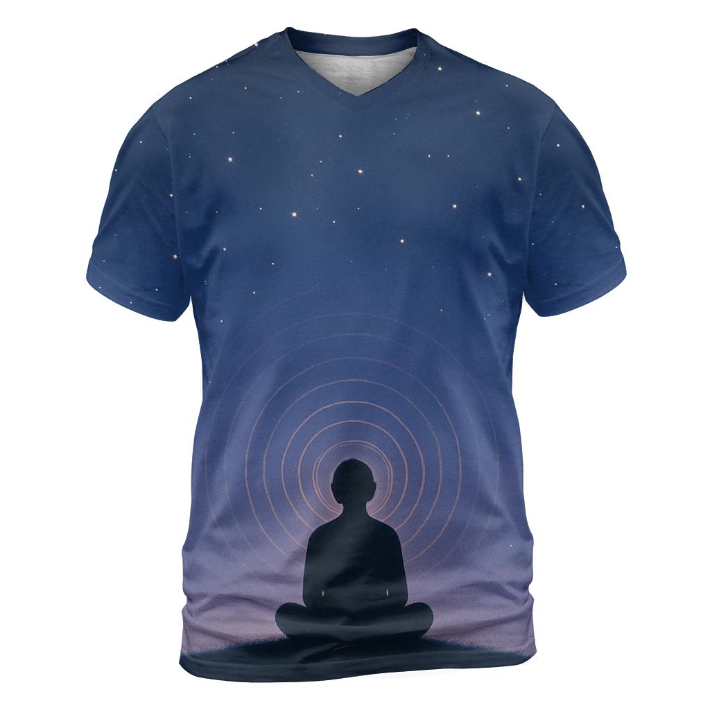 Celestial Listening designer pattern shirts