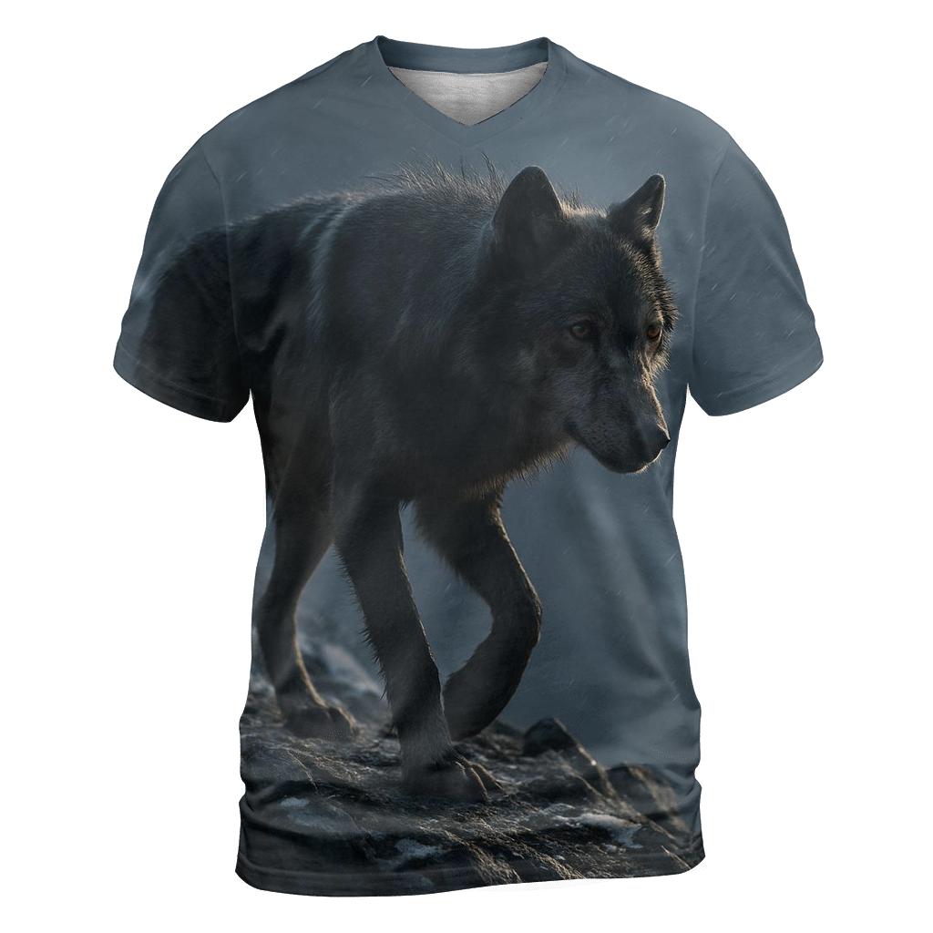 Alpine Storm Lone Wolf Traverse custom all-over print shirts