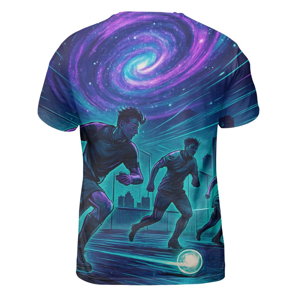 Cosmic Street Soccer Clash statement graphic shirts