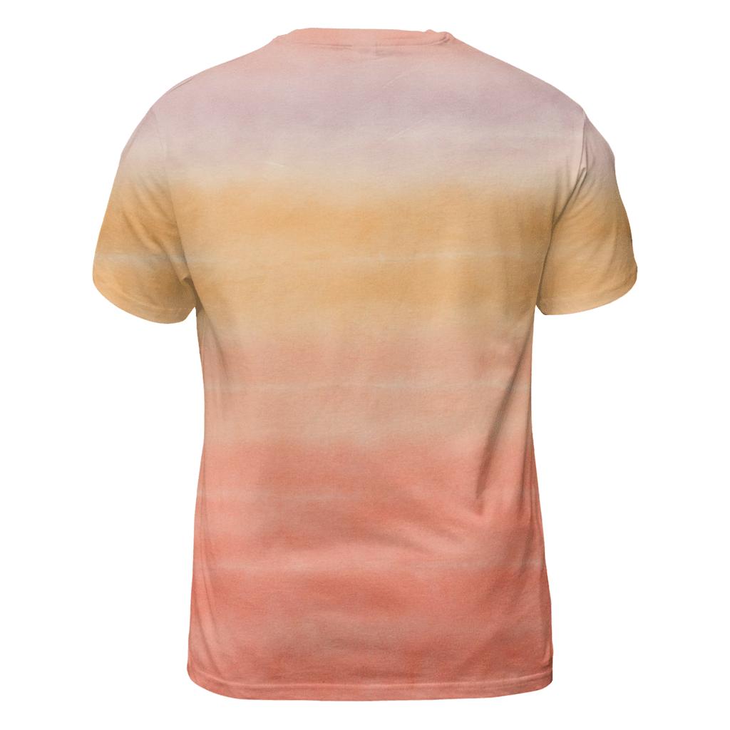 Sunset Horizon Stripe Wash personalized full print shirts