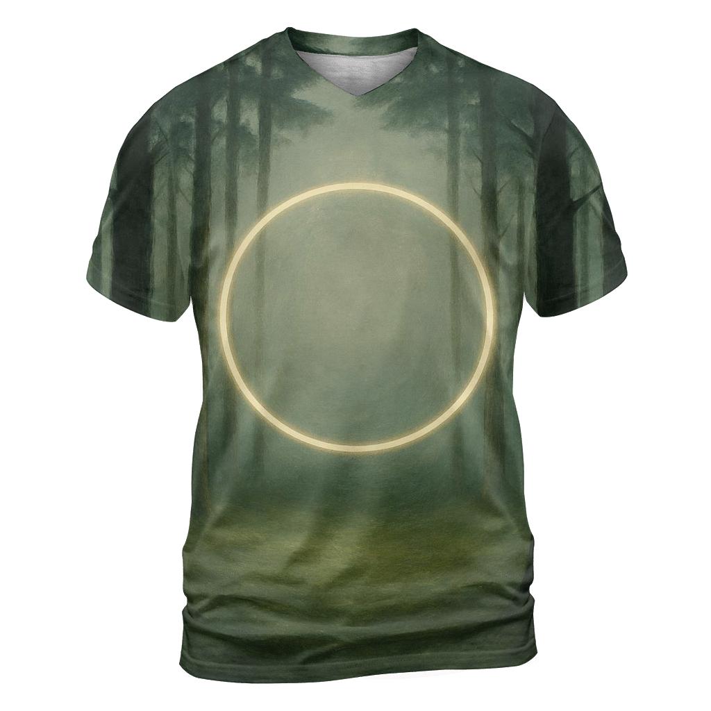 Silent Forest Halo personalized full print shirts