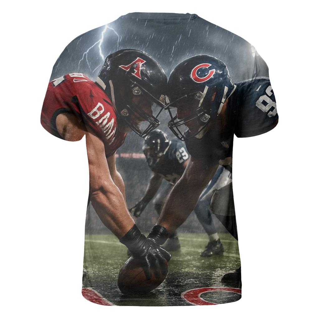 Storm Surge Showdown Braves Vs Cubs designer pattern shirts