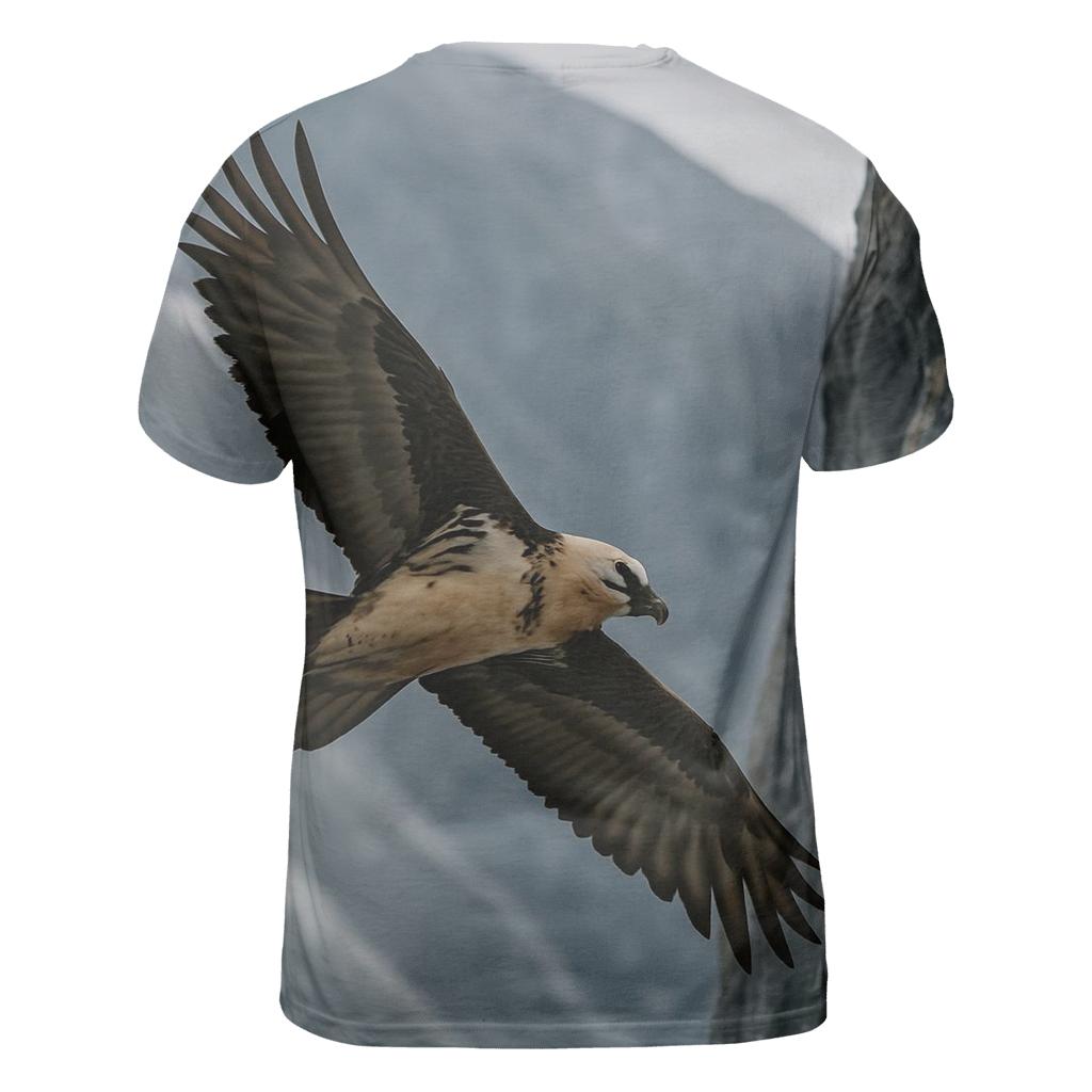 Ridge Soar Bearded Vulture unique graphic print tees