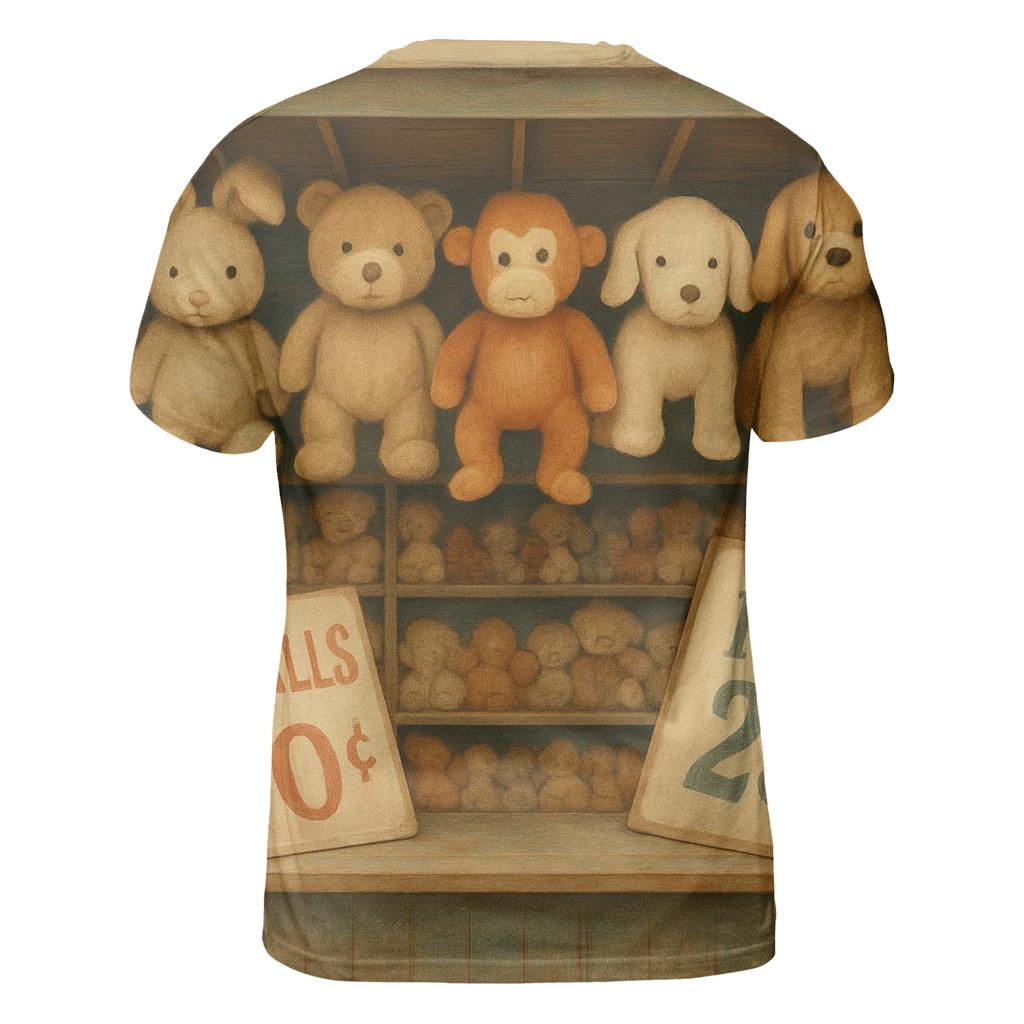 Faded County Fair Prize Booth creative print fashion shirts