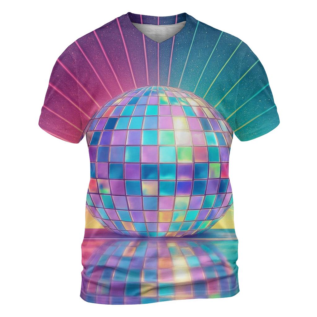Opalescent Disco Horizon unique graphic print tees