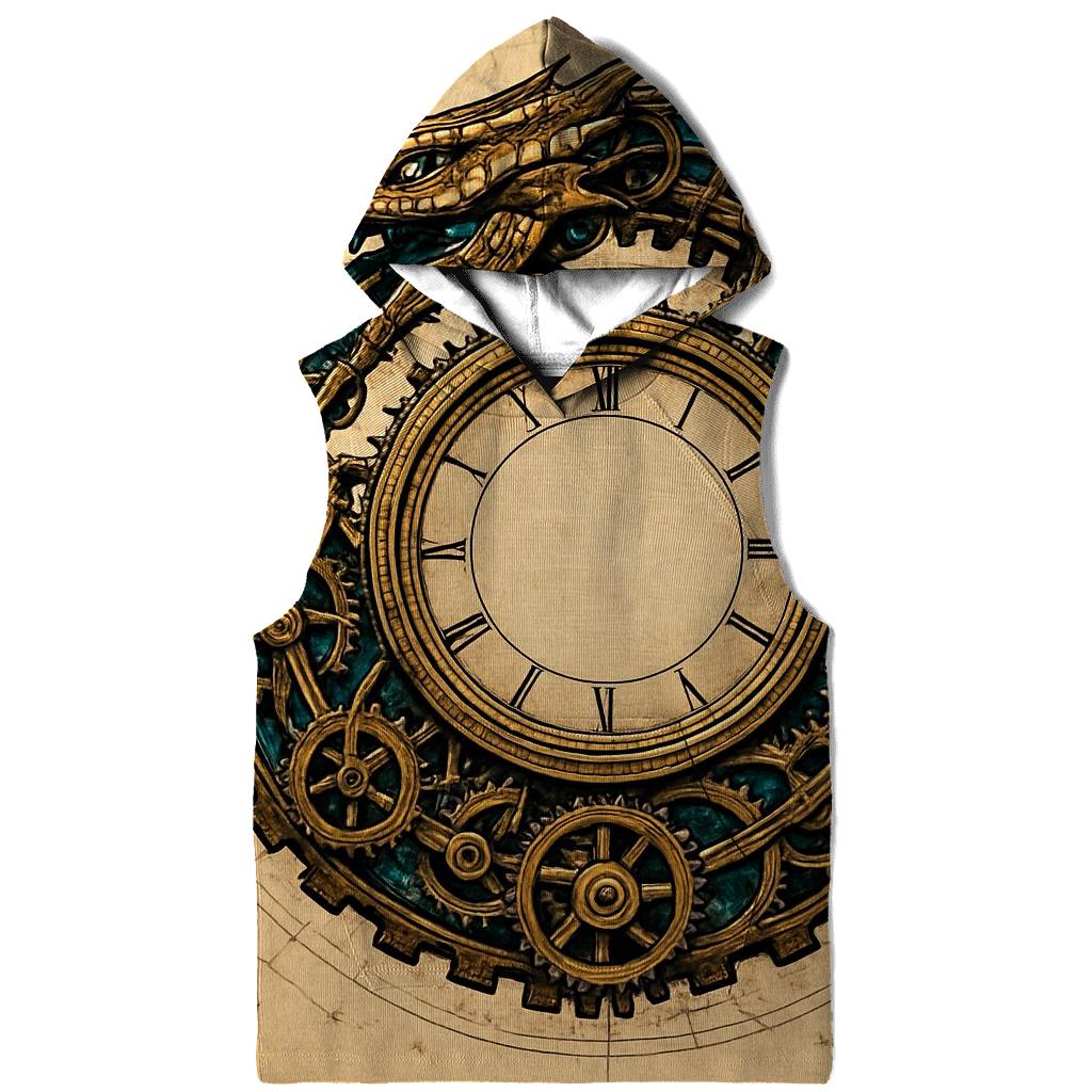 Celestial Clockwork Ouroboros heavyweight hoodies