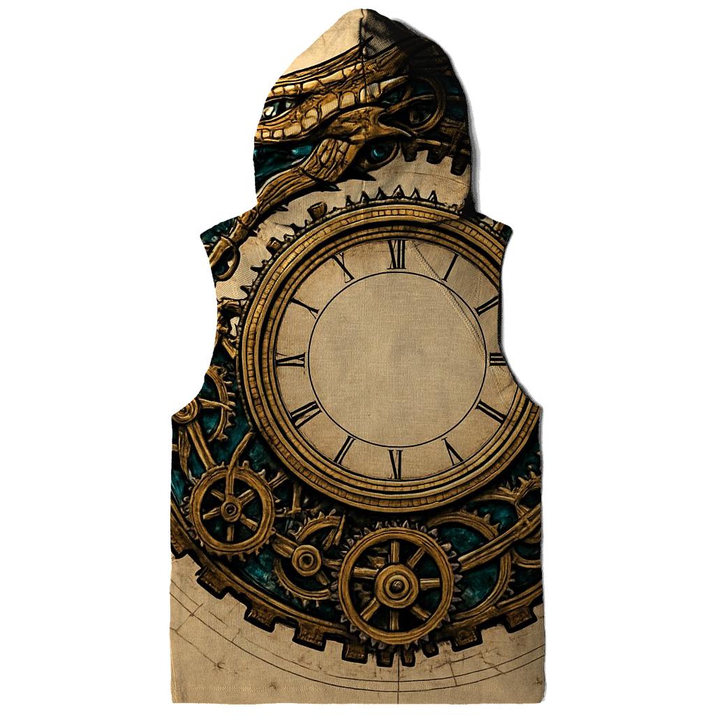Celestial Clockwork Ouroboros heavyweight hoodies
