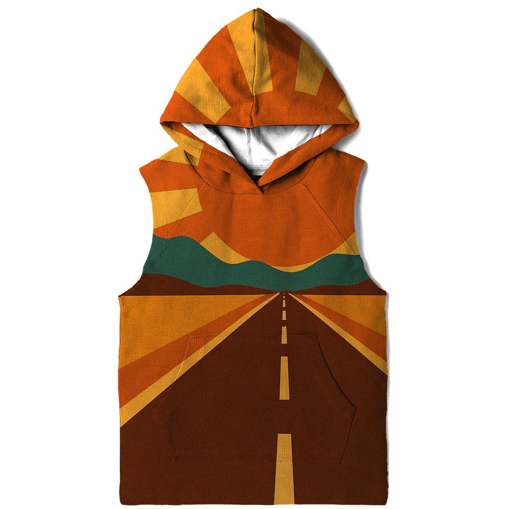 Sunburst Highway Horizon pullover hoodies