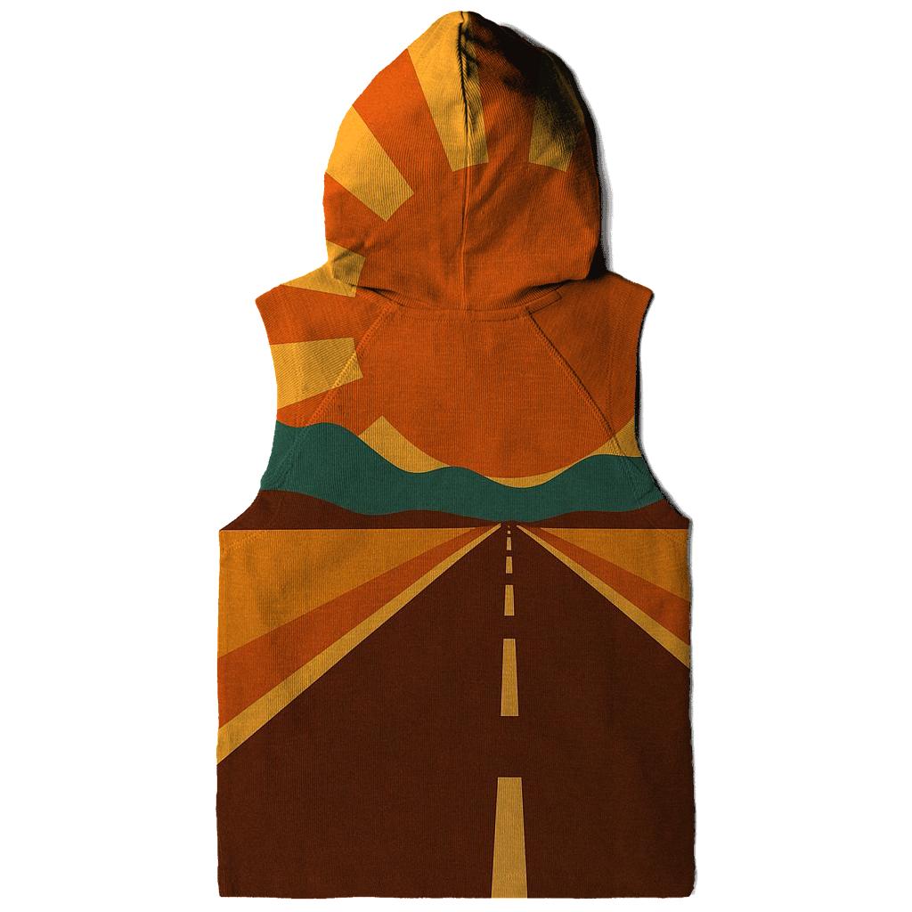 Sunburst Highway Horizon pullover hoodies