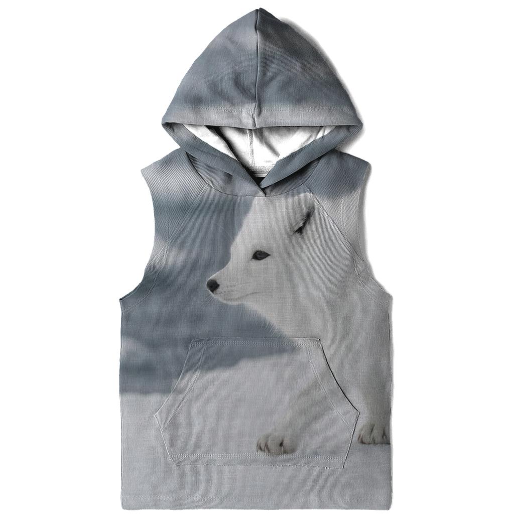 Ice Edge Patrol Arctic Fox zip-up hoodies