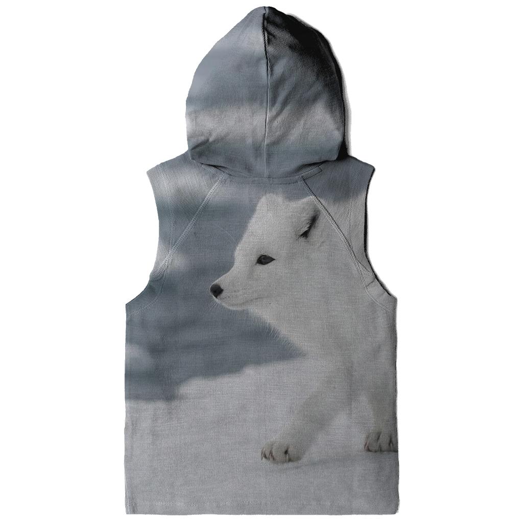 Ice Edge Patrol Arctic Fox zip-up hoodies