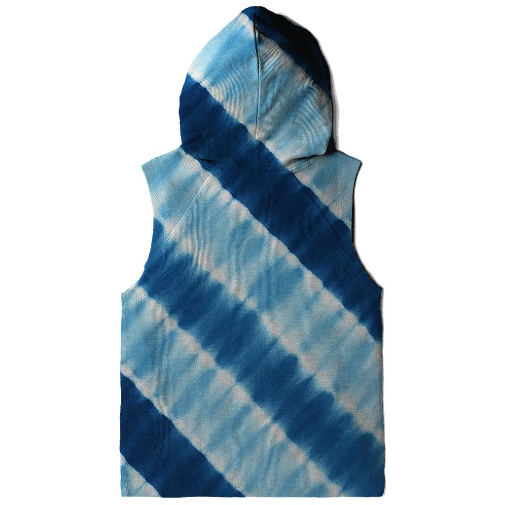 Indigo Arashi Rainfall Stripes premium hoodies