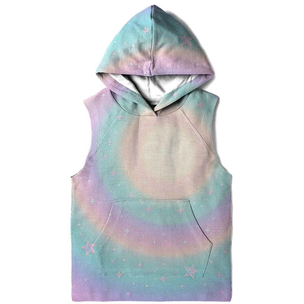 Pastel Halo Glitterstorm graphic hoodies