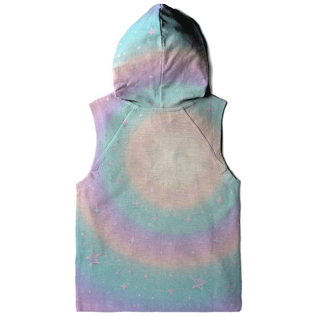 Pastel Halo Glitterstorm graphic hoodies
