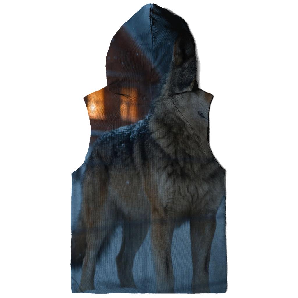 Winter Village Perimeter Wolf Watch lightweight hoodies