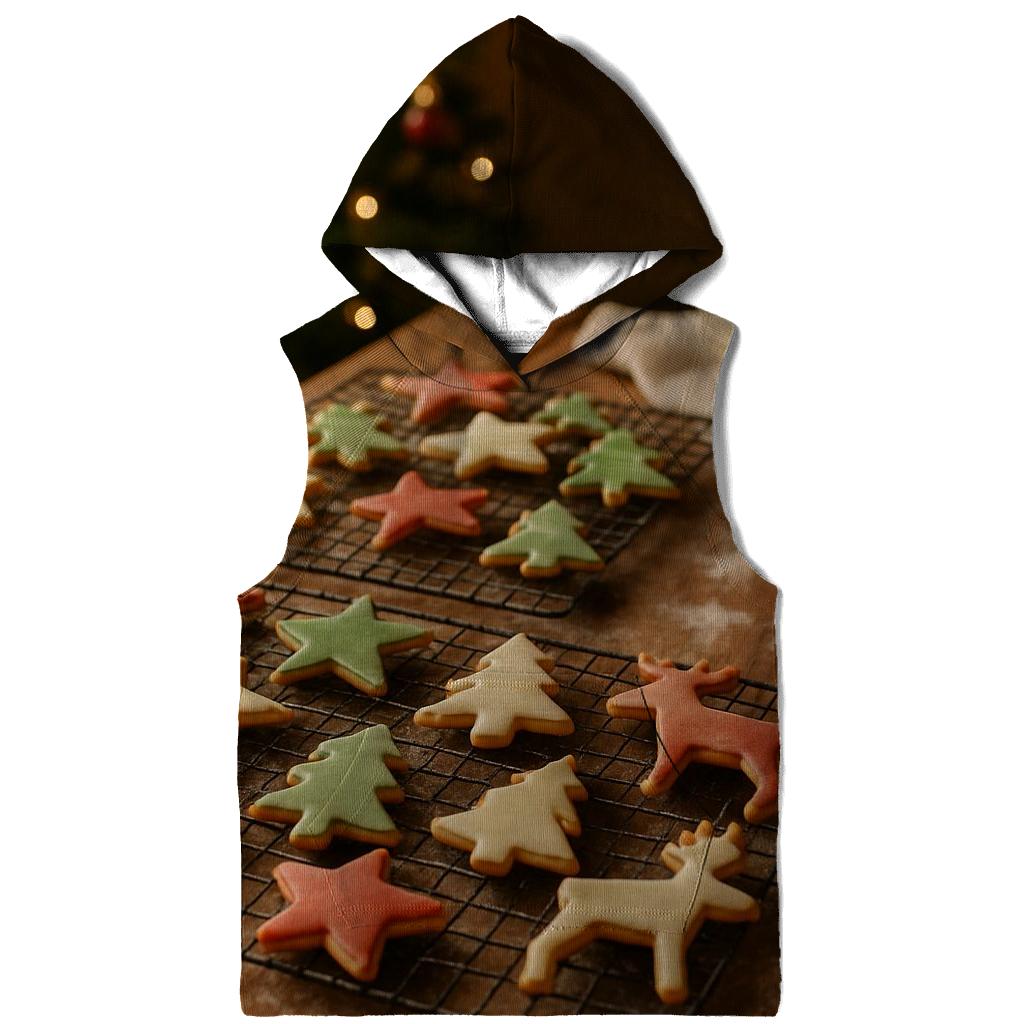 Christmas Cookies On The Farmhouse Table designer hoodies