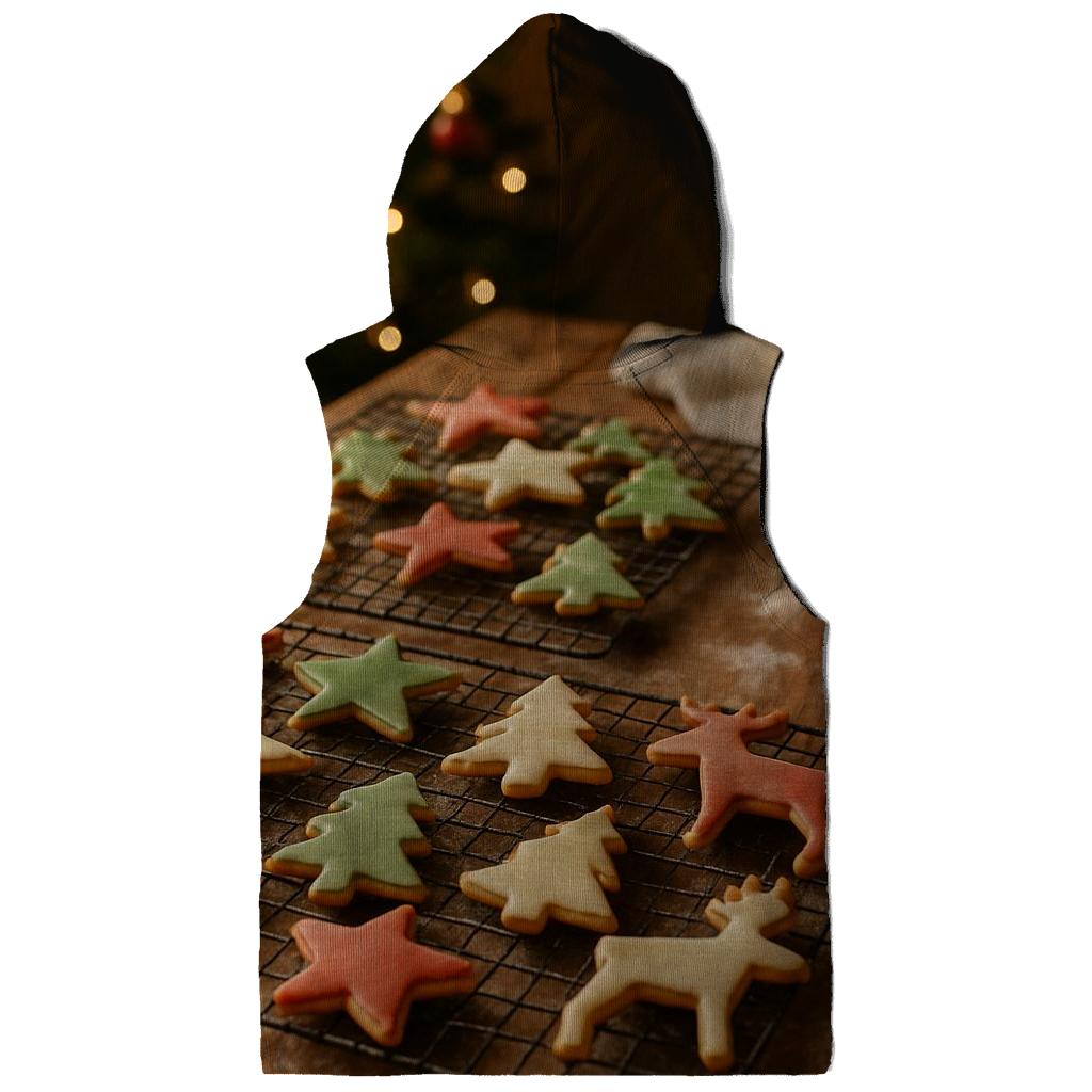 Christmas Cookies On The Farmhouse Table designer hoodies