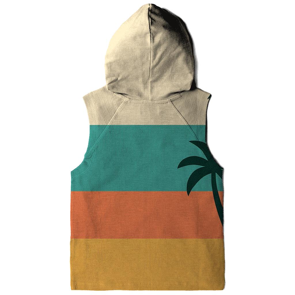 Retro Beach Stripe Escape hoodie designs
