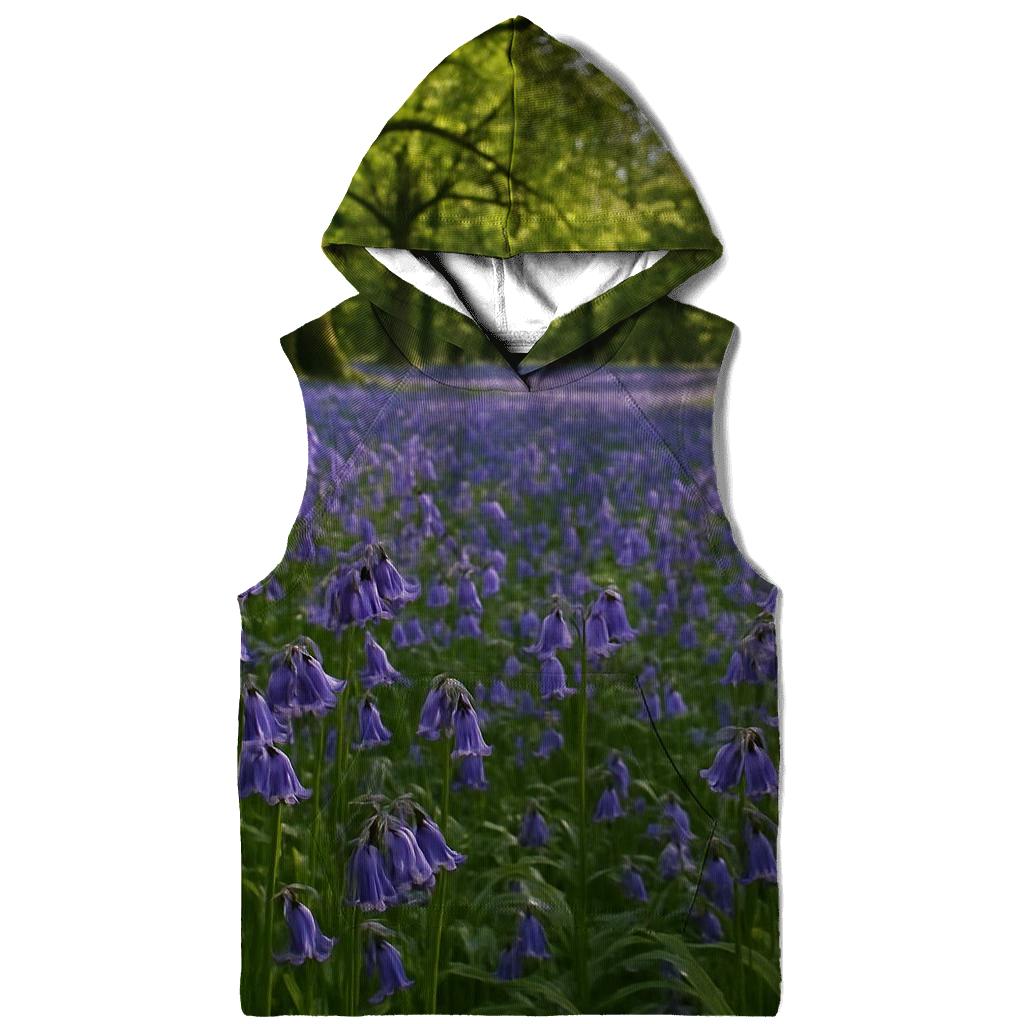 Bluebells Under Ancient Oak Canopy custom hoodies