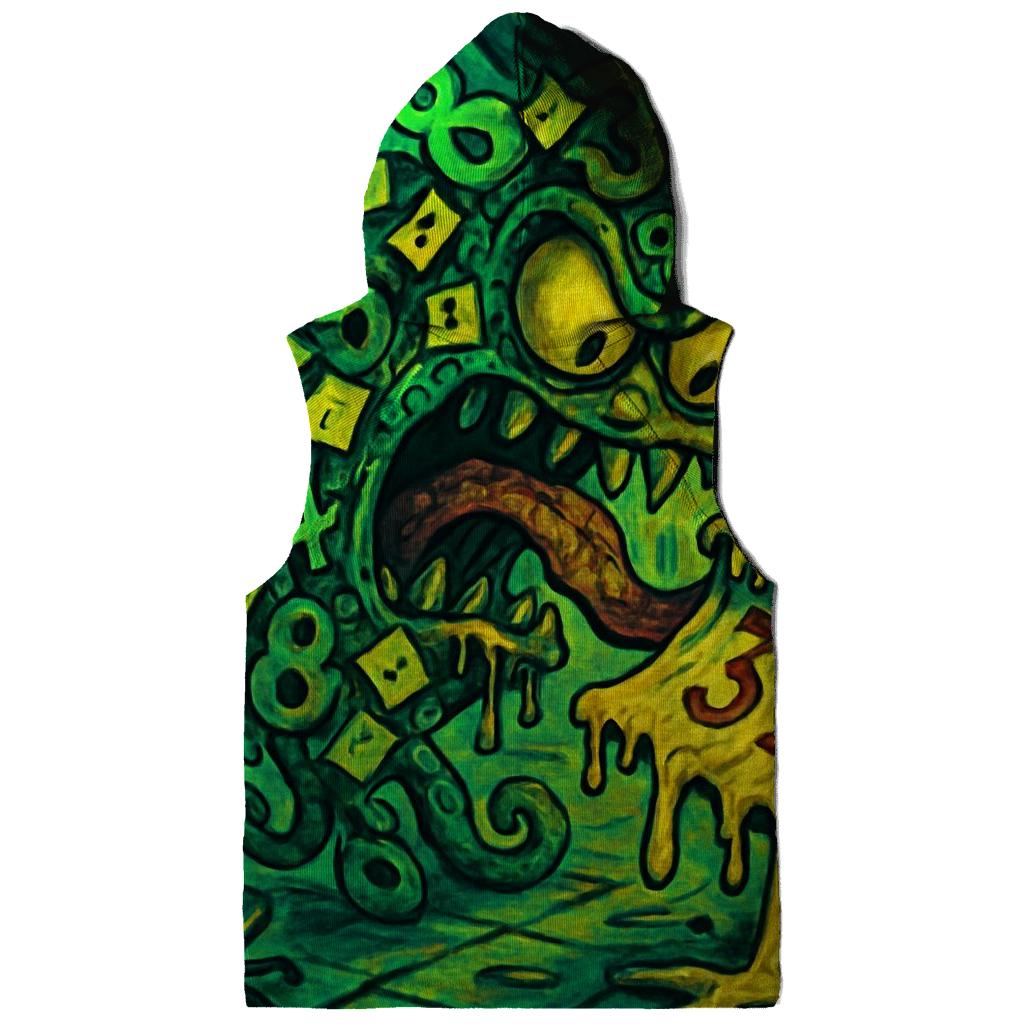 Calendar Eating Monster graphic hoodies