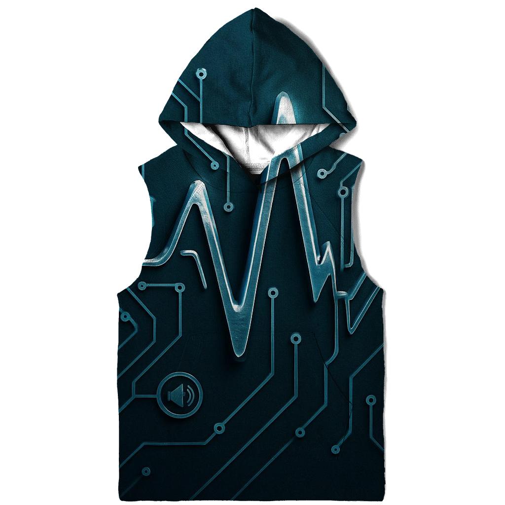 Chrome Soundwave Circuit pullover hoodies