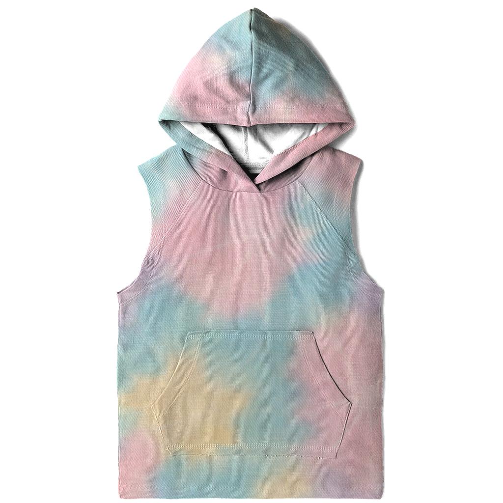 Pastel Rainbow Crumple Field hoodie trends
