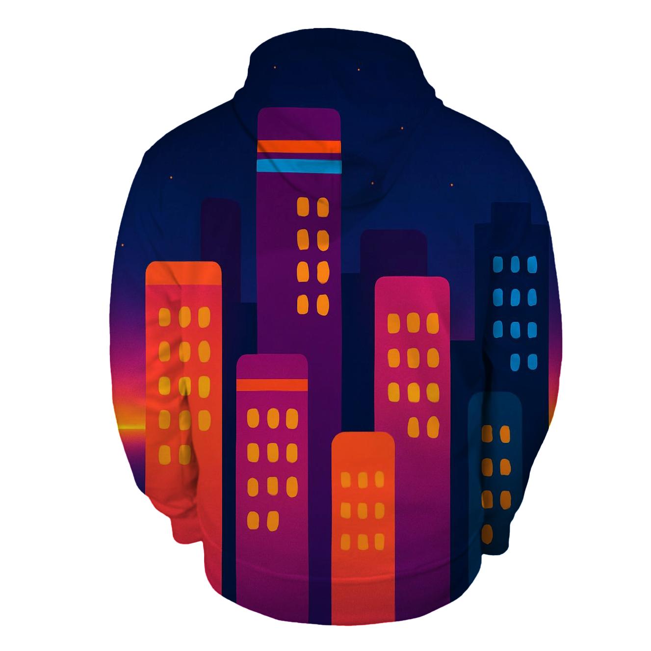 Groove Line City Nights hoodie designs