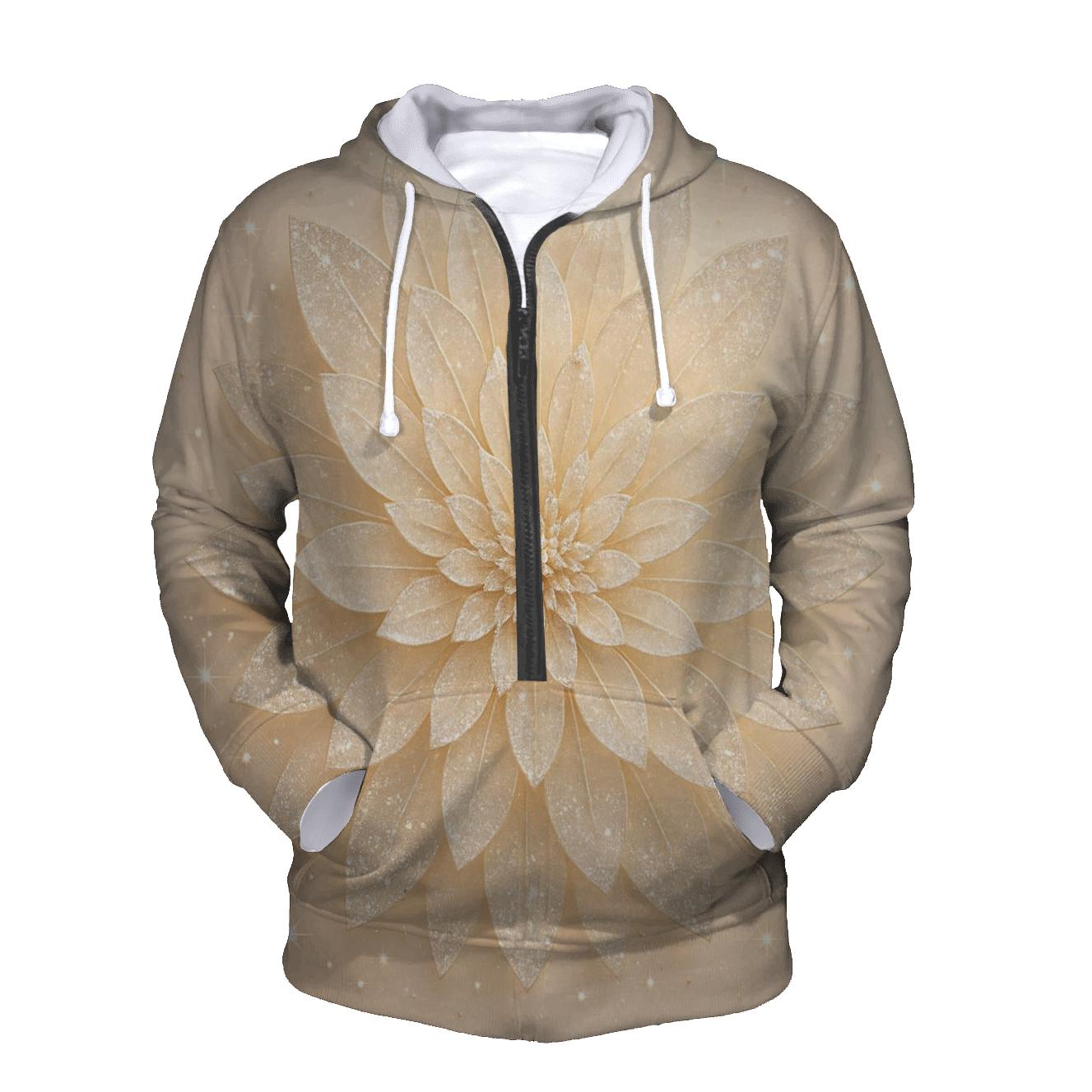 Champagne Crystal Bloom hoodie styles