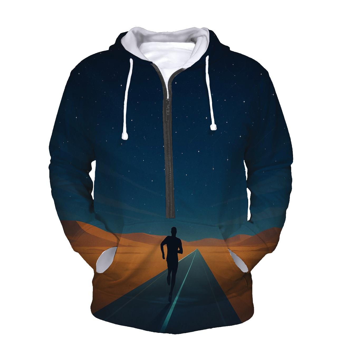 Starlight Marathon Horizon pullover hoodies