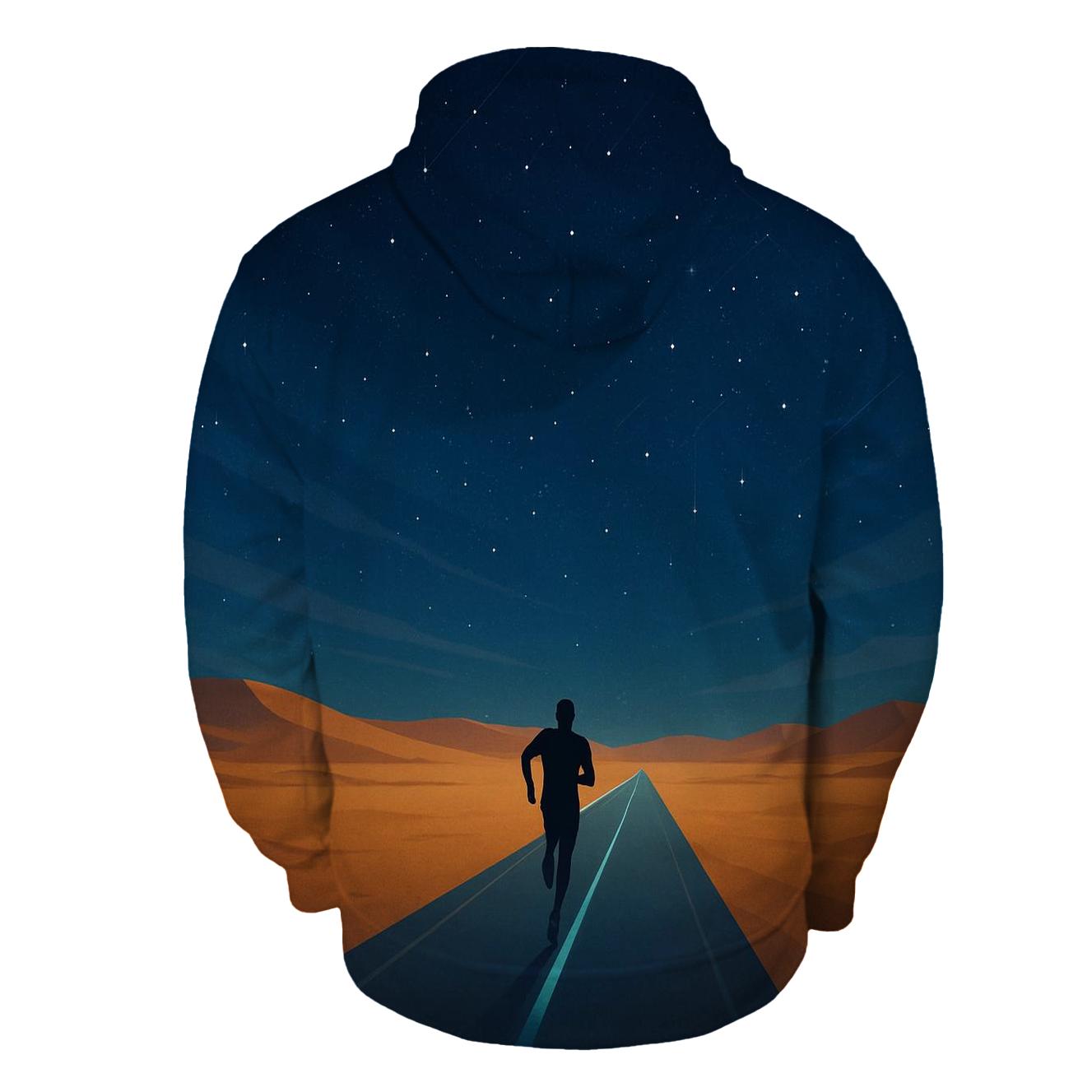 Starlight Marathon Horizon pullover hoodies