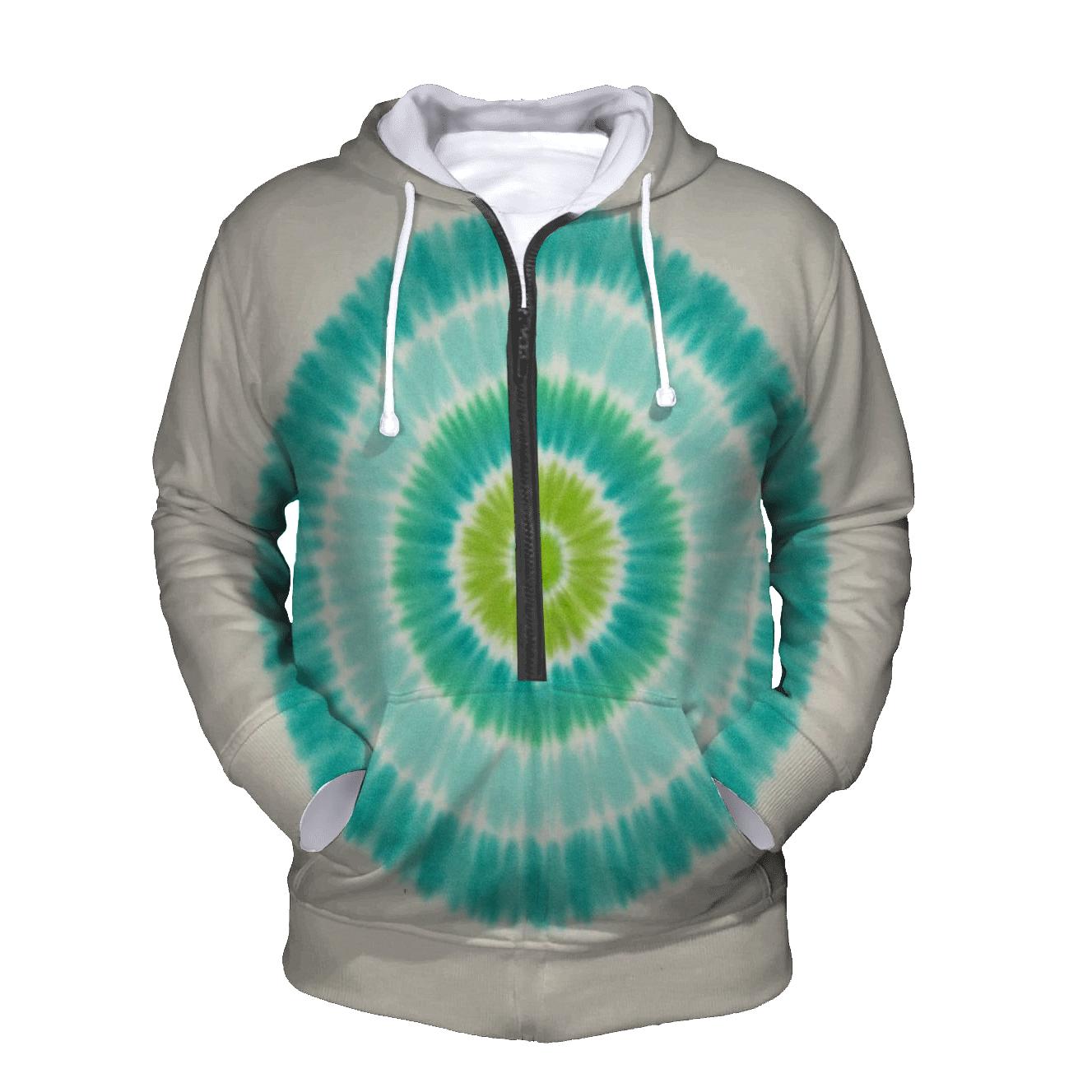 Lime Bullseye Echo Rings hoodie styles