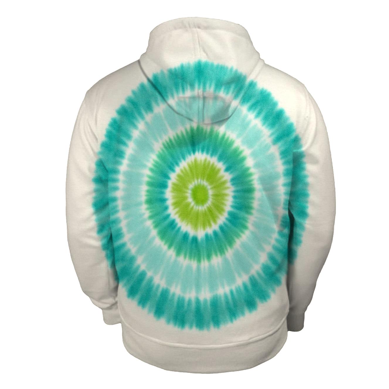 Lime Bullseye Echo Rings hoodie styles