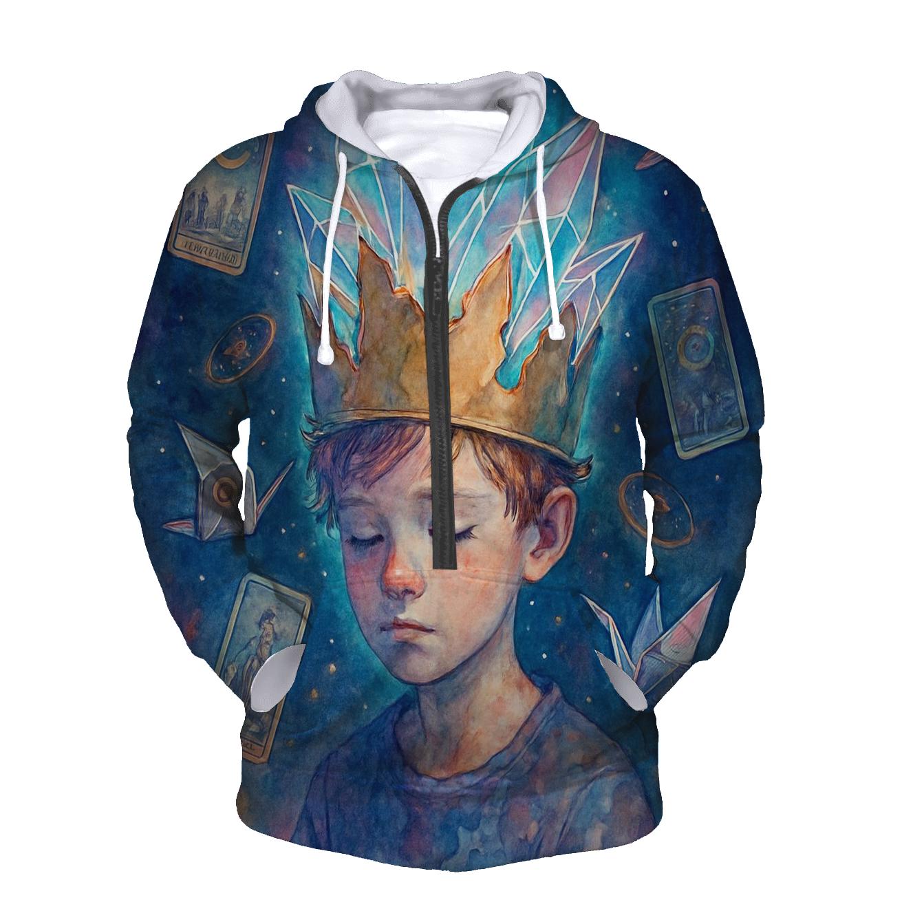 Quantum Cardboard Crown hoodie styles