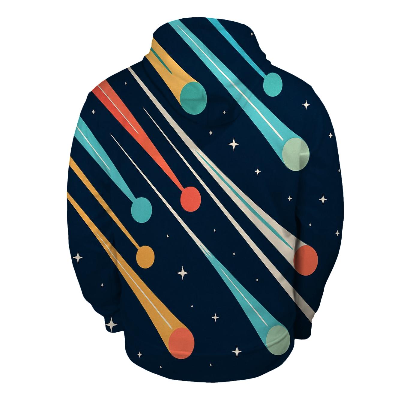 CometTrailConvergence lightweight hoodies