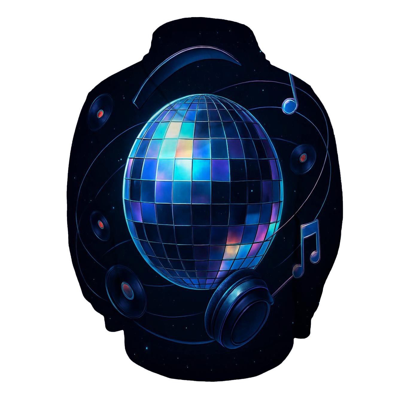 Holographic Disco Orbit designer hoodies