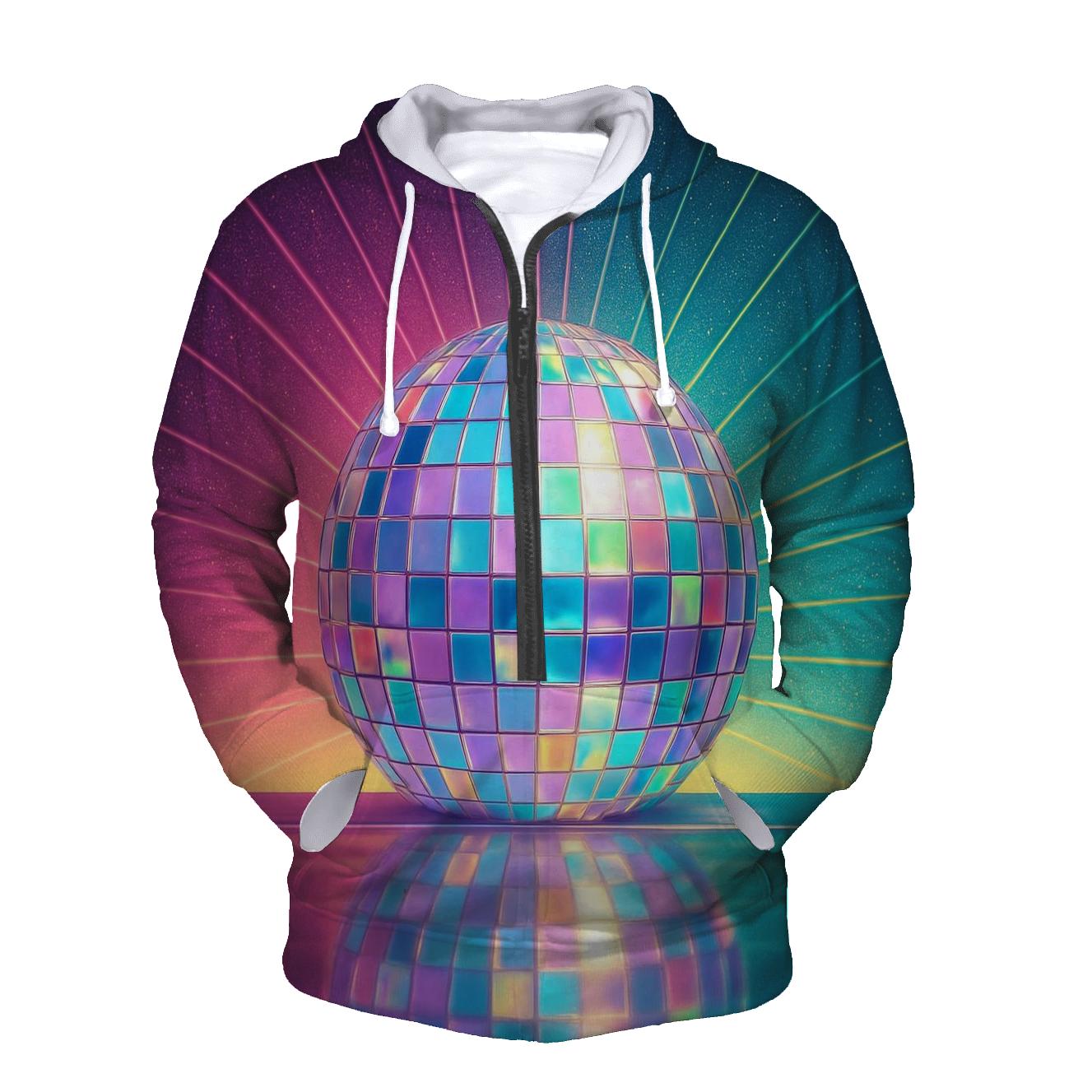 Opalescent Disco Horizon premium hoodies
