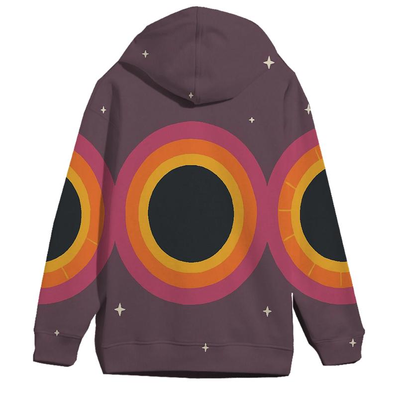 EclipseTripleCoronaField embroidered hoodies