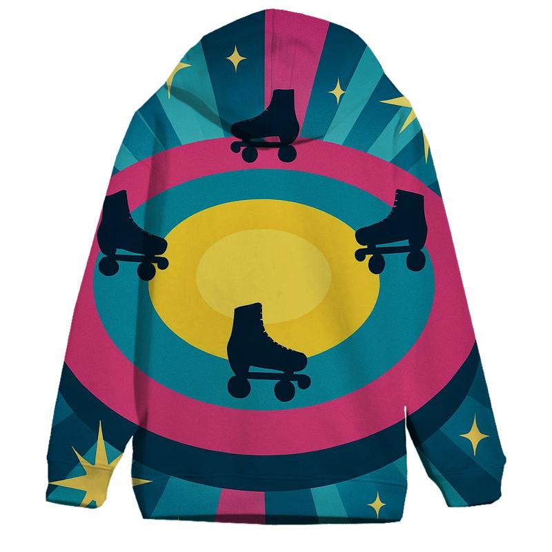 Neon Roller Disco Lights lightweight hoodies