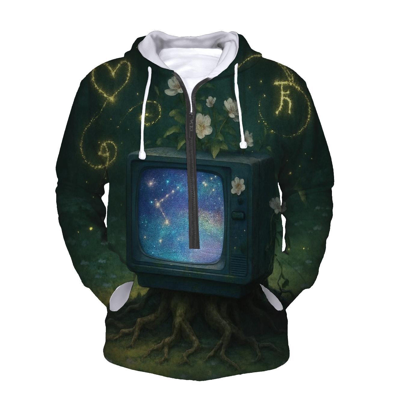 Serendipity Forest Signal lightweight hoodies