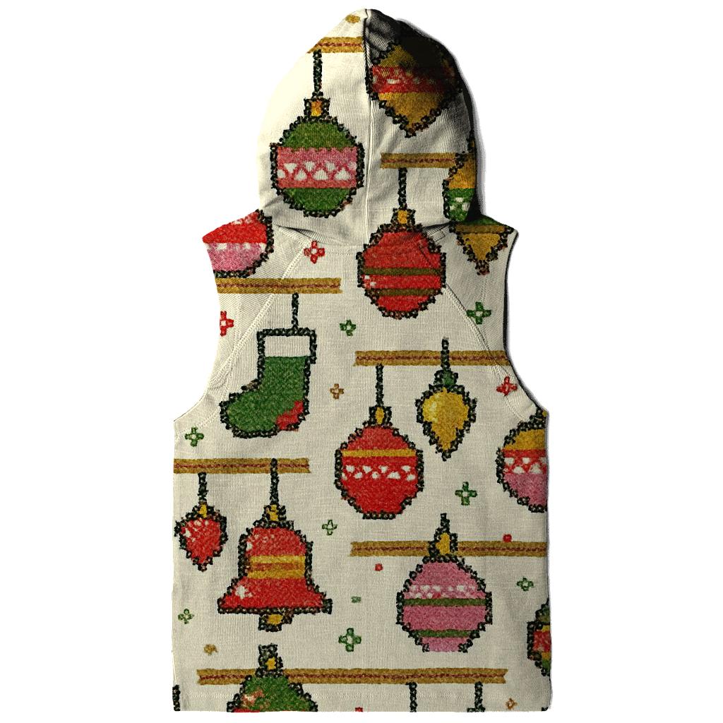 Mismatched Ornament Ladder Bands graphic hoodies