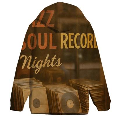 Vintage Record Store Window Display hoodies fashion