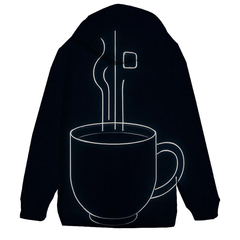 Midnight Espresso Lines heavyweight hoodies