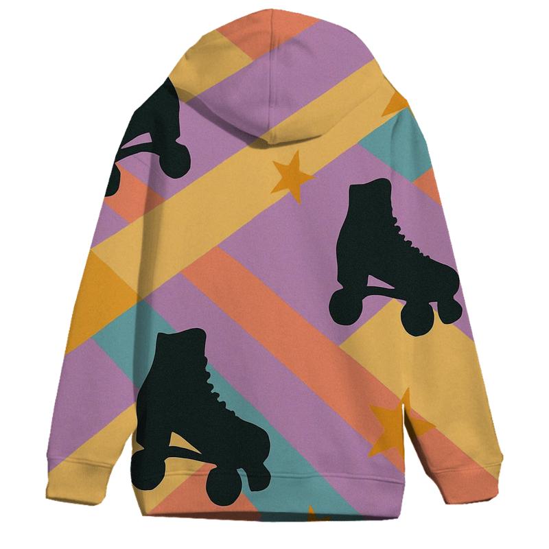 Sunset Roller Rink Vibes heavyweight hoodies