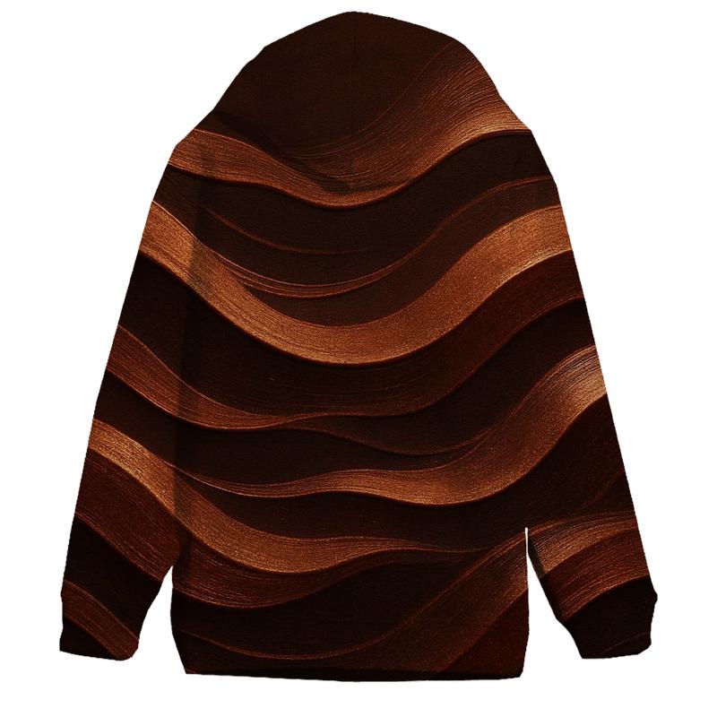 Copper Mirage Waves premium hoodies