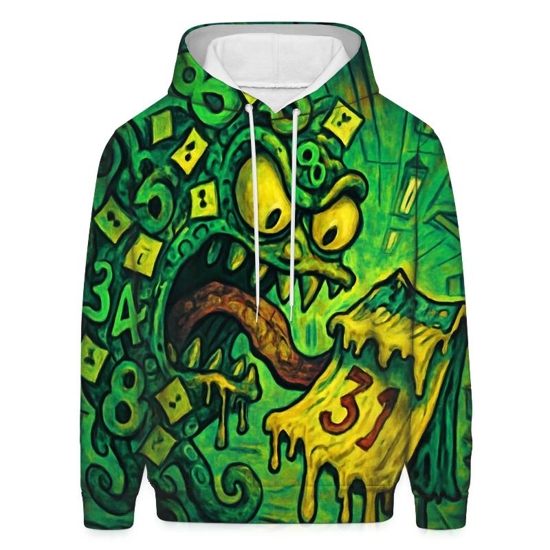 Calendar Eating Monster hoodie styles