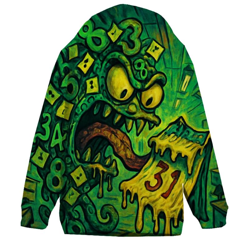 Calendar Eating Monster hoodie styles