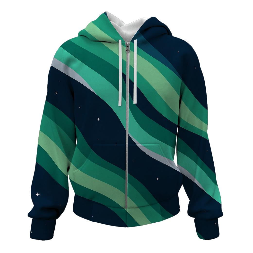 TidalAuroraBands custom hoodies
