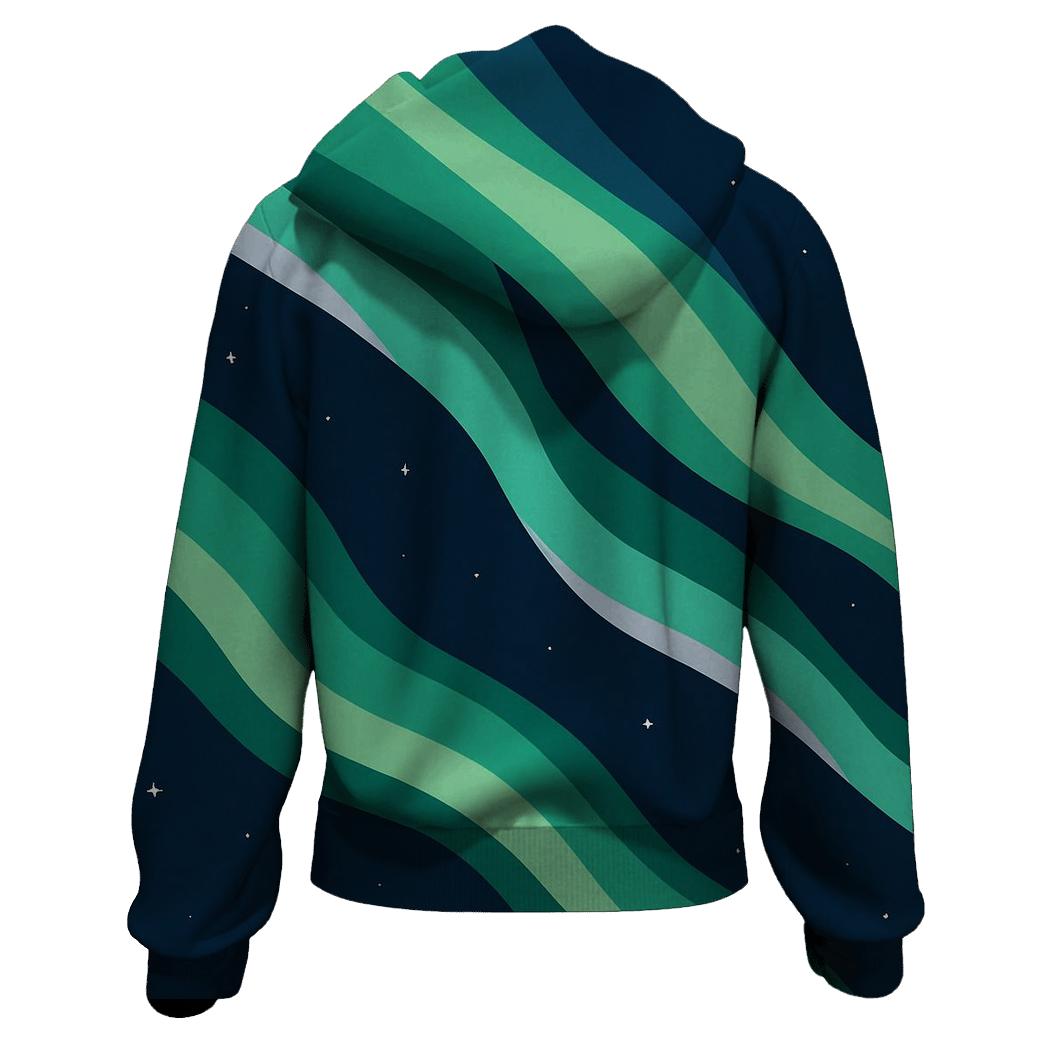 TidalAuroraBands custom hoodies