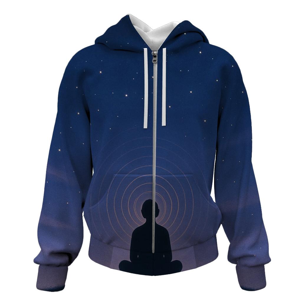 Celestial Listening heavyweight hoodies